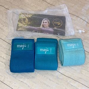 Maji Sports Resistance Bands with bag